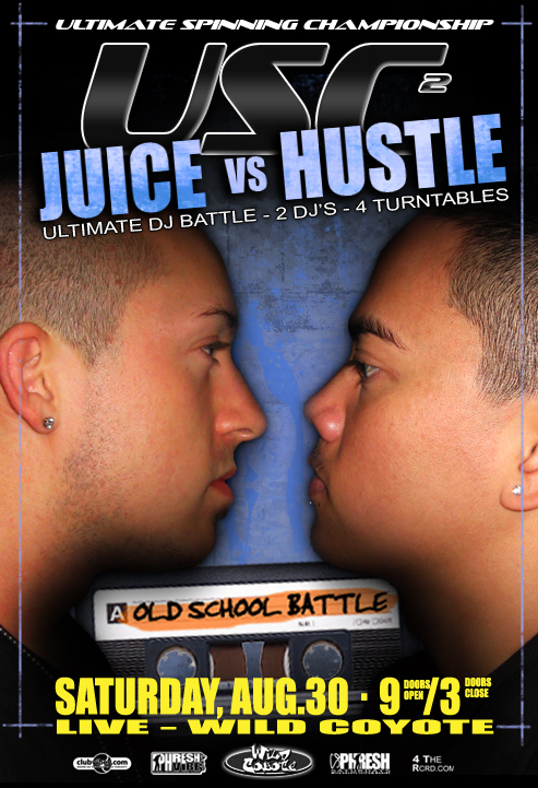 juice vs hustle old school battle at wild coyote by phreshvibe entertainment