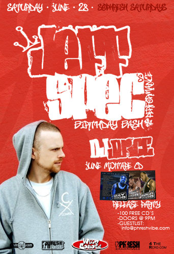 DJ Juice Mixtape Release Party / Special Guest Performance by Jeff Spec at Wild Coyote