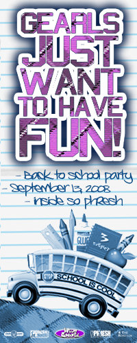 Gearls jus wanna have fun - back to school jam at wild coyote
